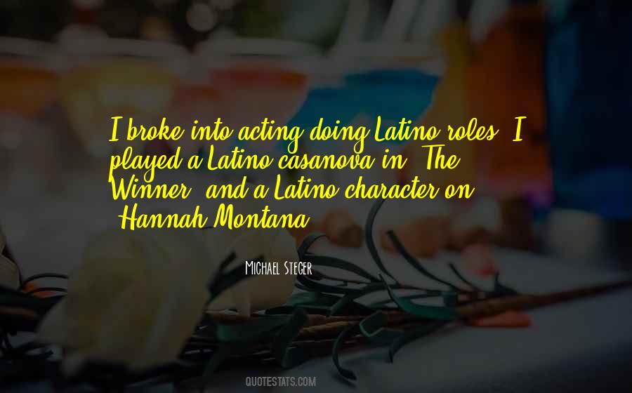 Acting Broke Quotes #1601436
