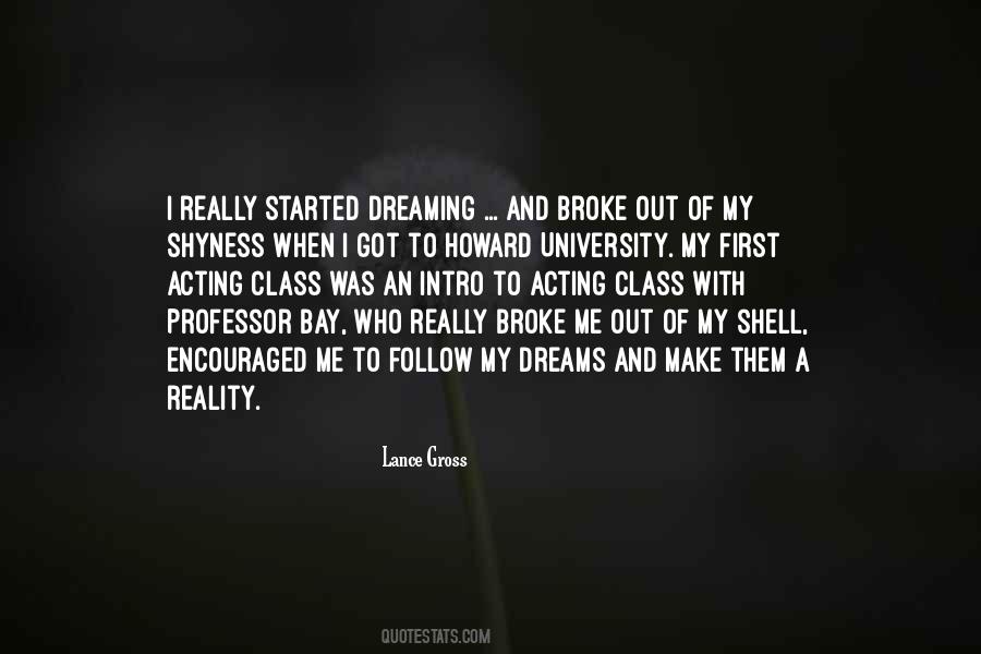 Acting Broke Quotes #174599