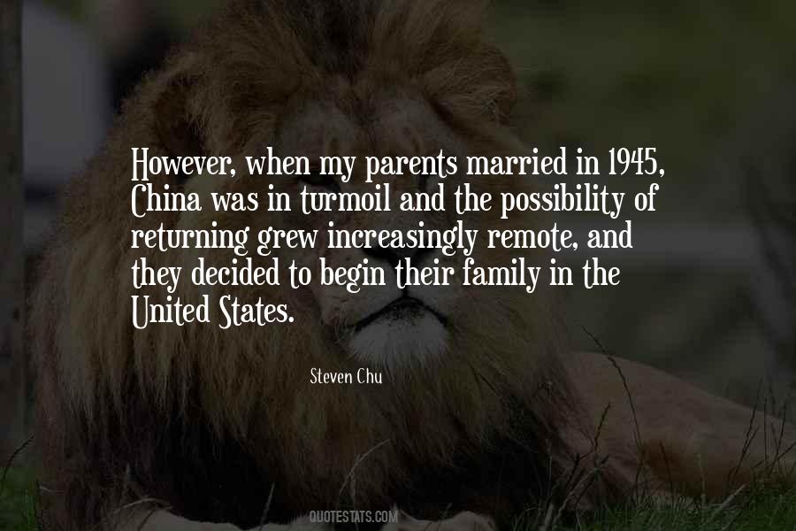 Family Turmoil Quotes #1552381