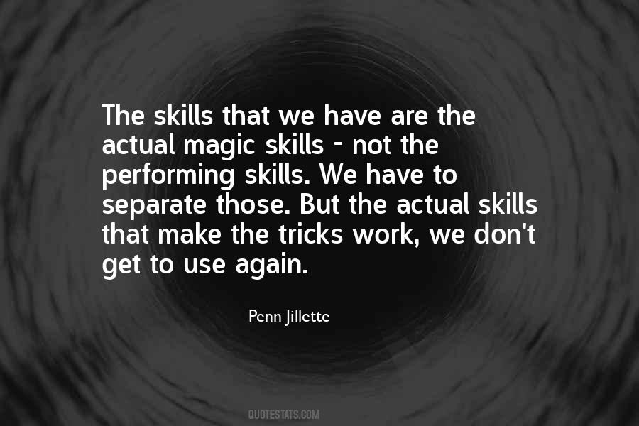 Quotes About Work Skills #105759