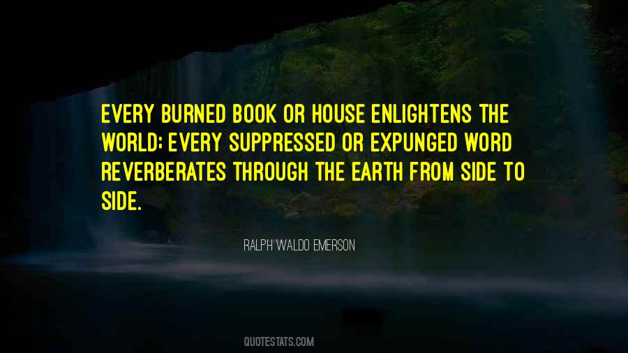 I Burned The Book Quotes #1051932