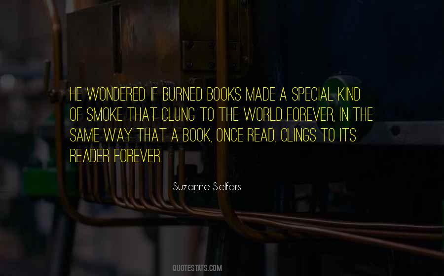 I Burned The Book Quotes #160018