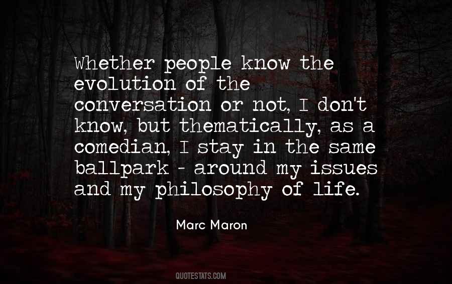 My Evolution Quotes #1242934