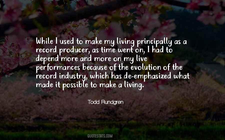 My Evolution Quotes #1374364