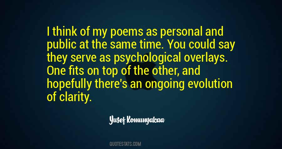 My Evolution Quotes #1690911