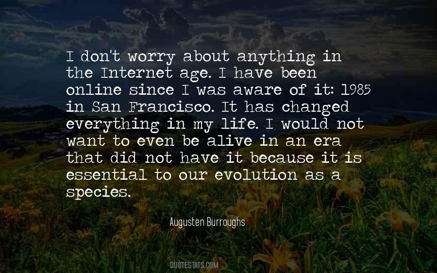 My Evolution Quotes #277376