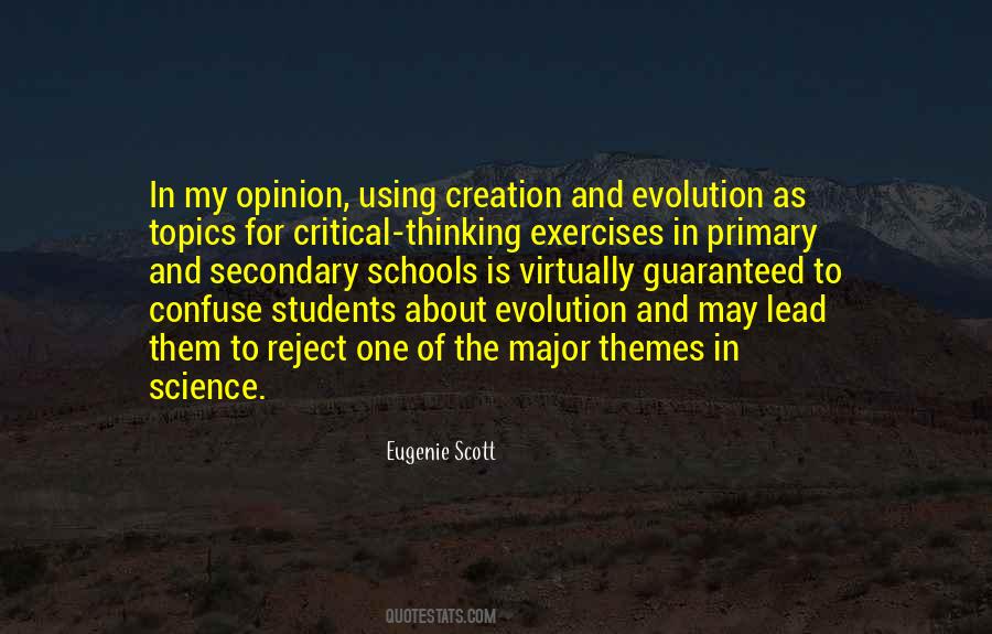 My Evolution Quotes #459627