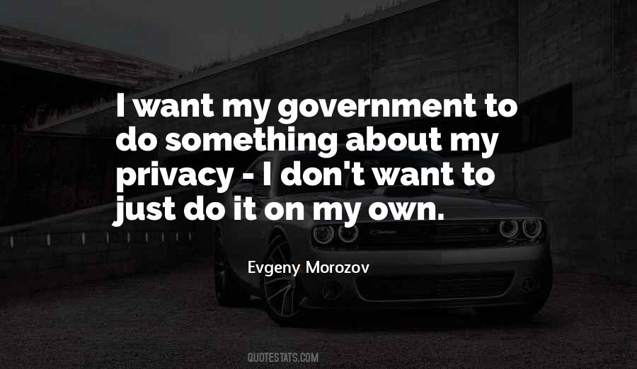 About Privacy Quotes #1510530