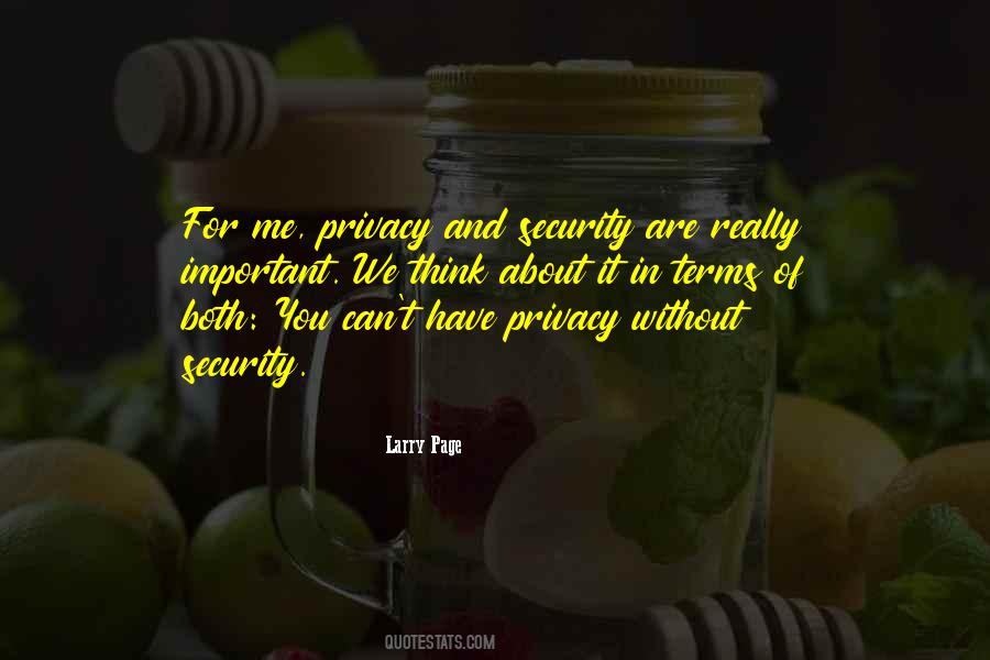 About Privacy Quotes #807887