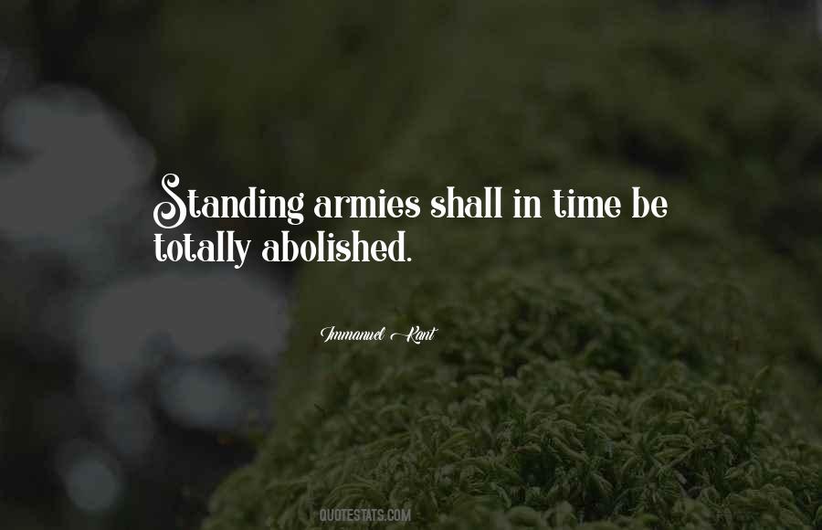 Standing Army Quotes #527002