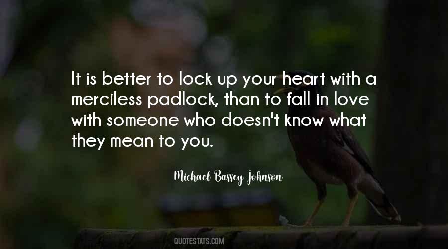 Lock It In Quotes #700158