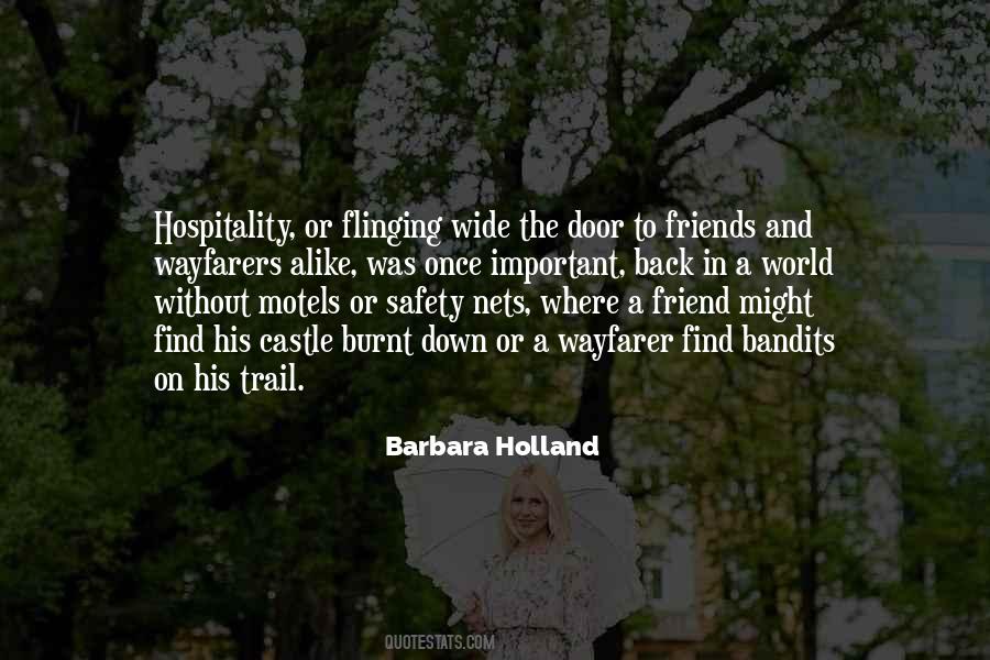 Quotes About Hospitality Of A Friend #1430614