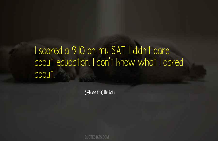 About My Education Quotes #1325644