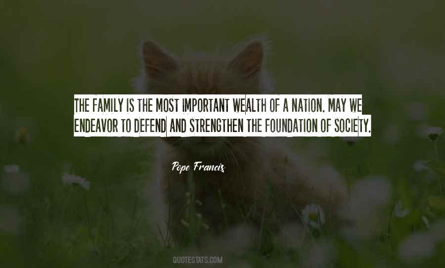 Family Wealth Quotes #198982