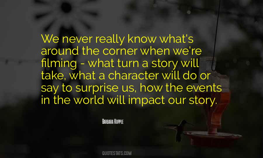 Surprise The World Quotes #64377