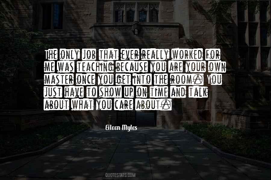 Just Because You Care Quotes #795661