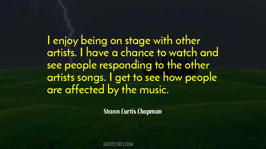 Enjoy The Music Quotes #152543