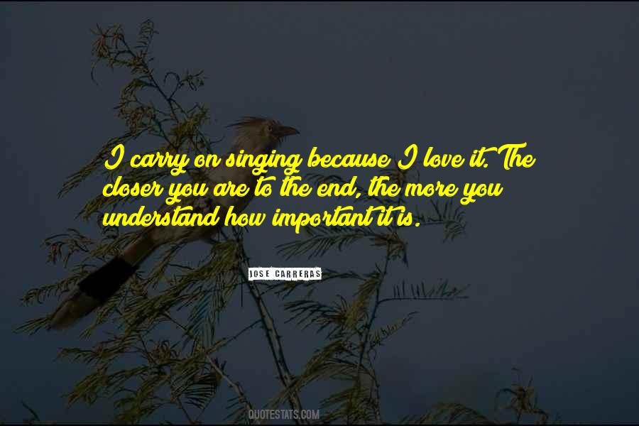 Carry Love Quotes #128601