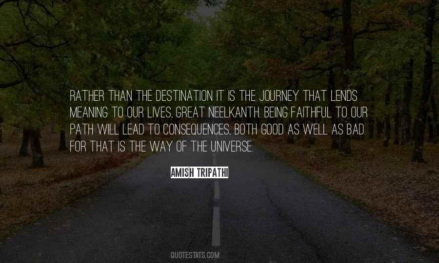 Journey Path Quotes #157830