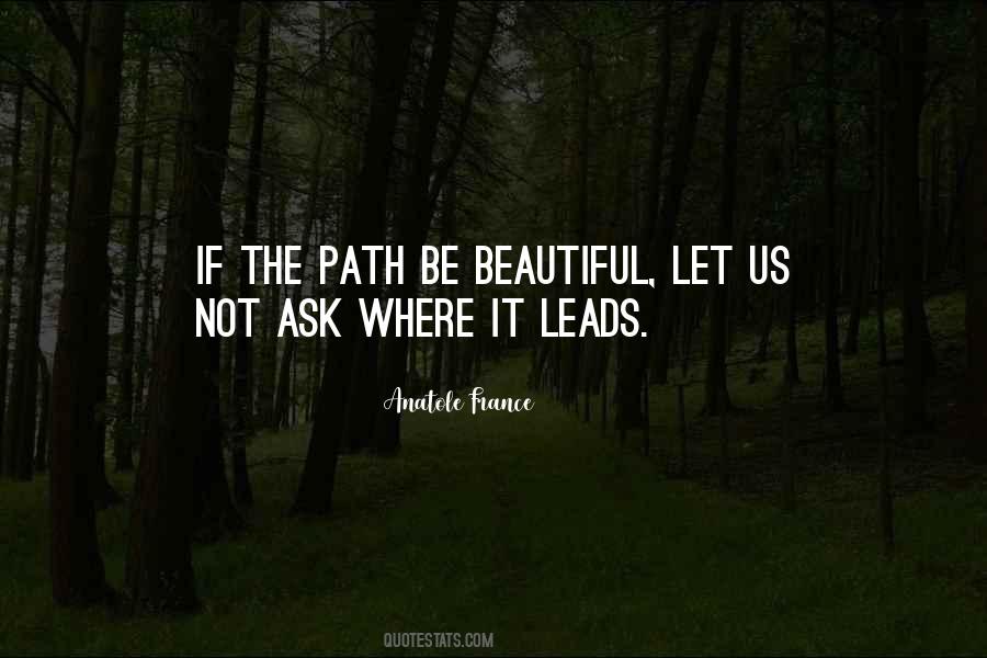 Journey Path Quotes #1676986