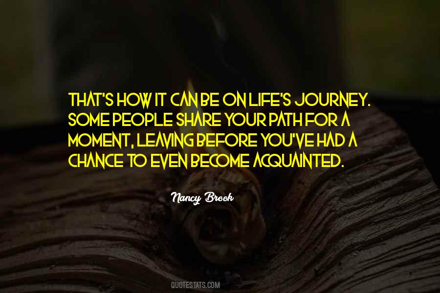 Journey Path Quotes #882915