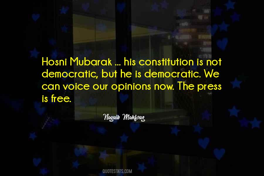 Quotes About Hosni #965392