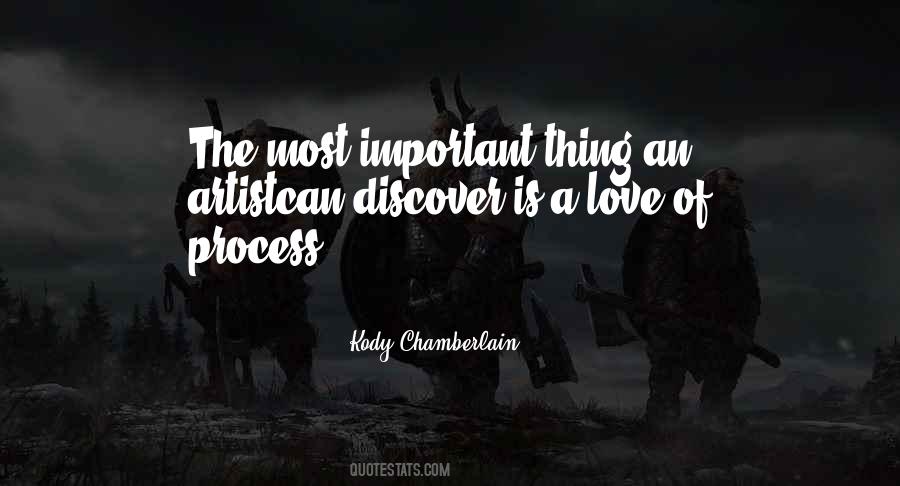 Most Important Thing Love Quotes #1699832