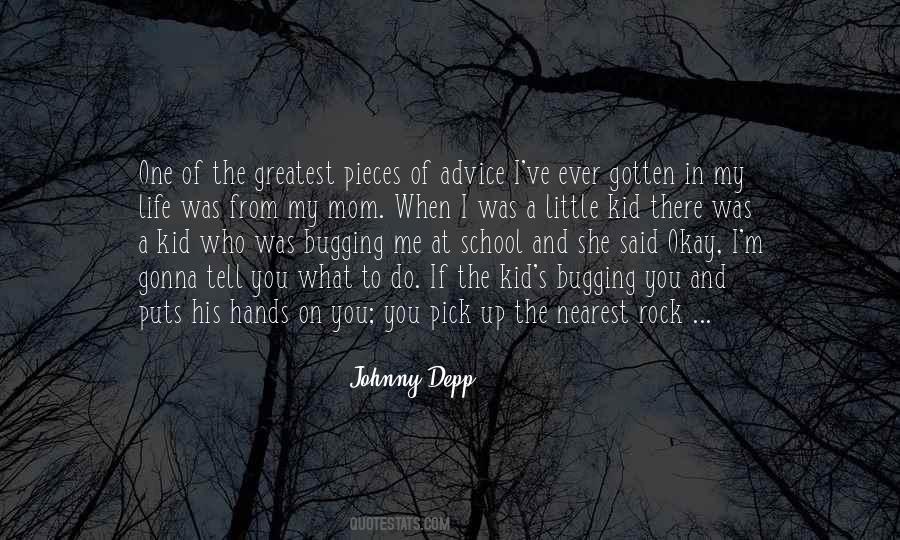 Johnny Depp Life Quotes #951073