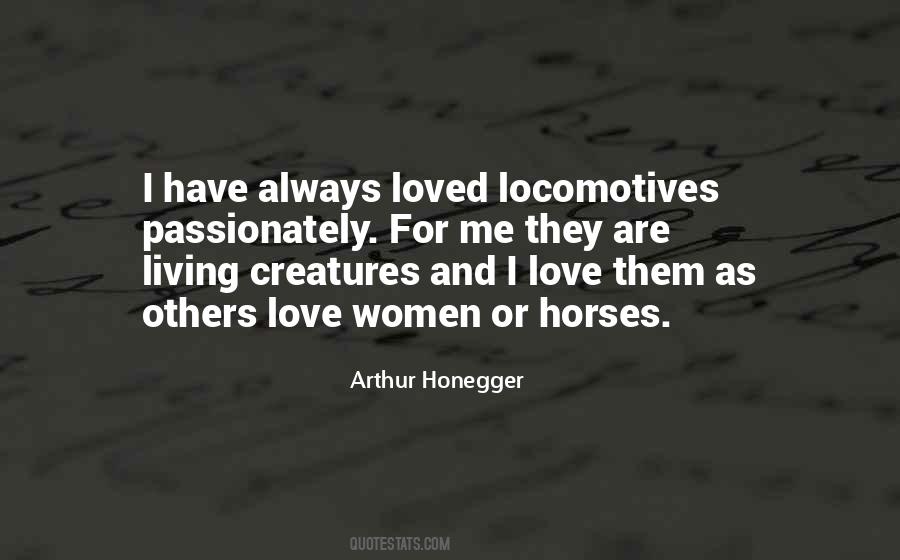 Quotes About Horses Love #1577595