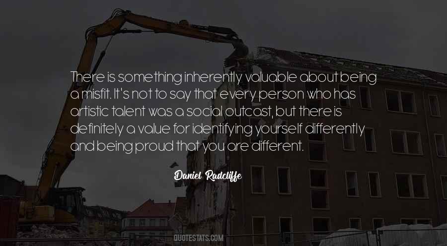 Quotes About Being A Person Of Value #793151