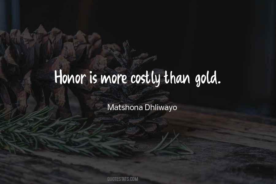 Gold Is Gold Quotes #197320