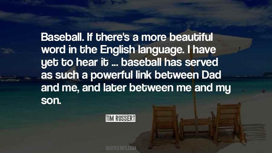 Son Baseball Quotes #18855