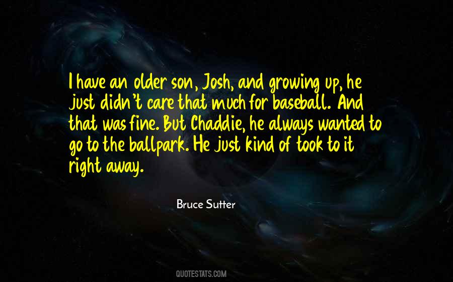 Son Baseball Quotes #461648