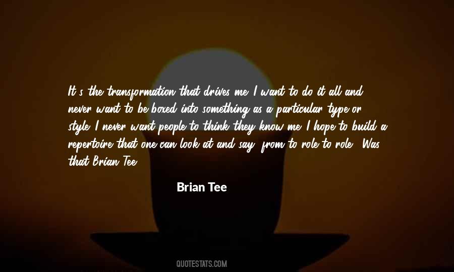 People Think They Know Me Quotes #1013397