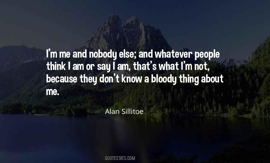 People Think They Know Me Quotes #1407285