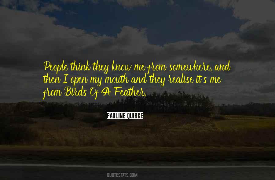 People Think They Know Me Quotes #153368
