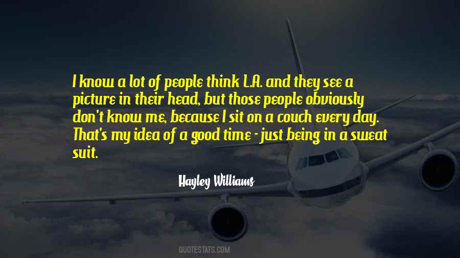 People Think They Know Me Quotes #962750