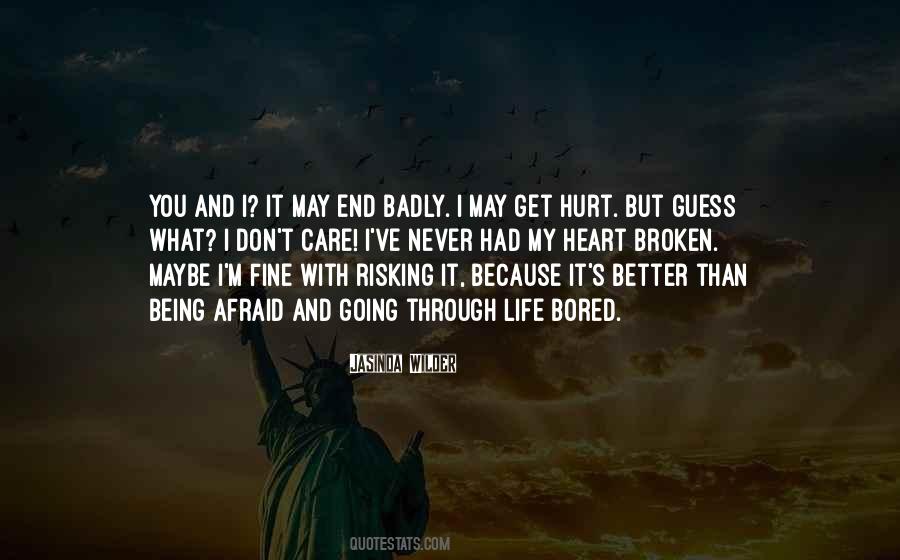 Having Your Heart Broken Quotes #63080