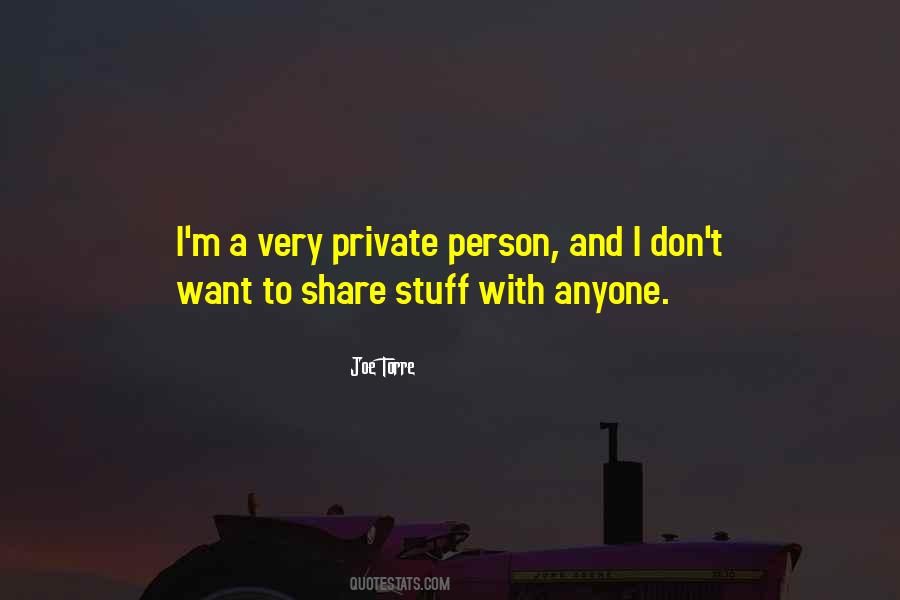 A Private Person Quotes #523910