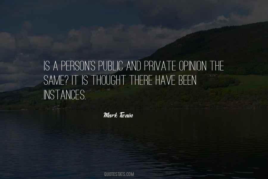 A Private Person Quotes #647127