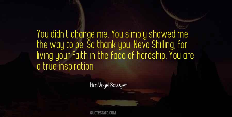 You Are The Inspiration Quotes #131885