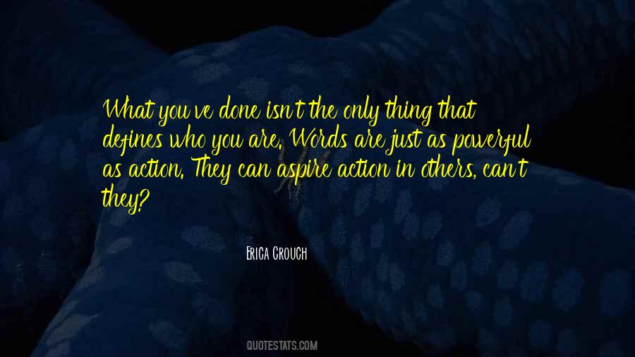 You Are The Inspiration Quotes #54305