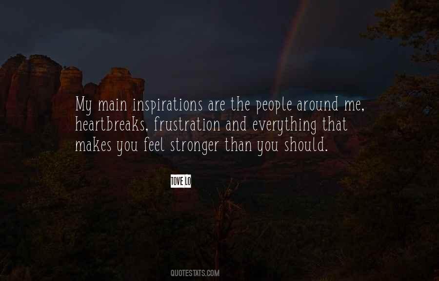 You Are The Inspiration Quotes #796256