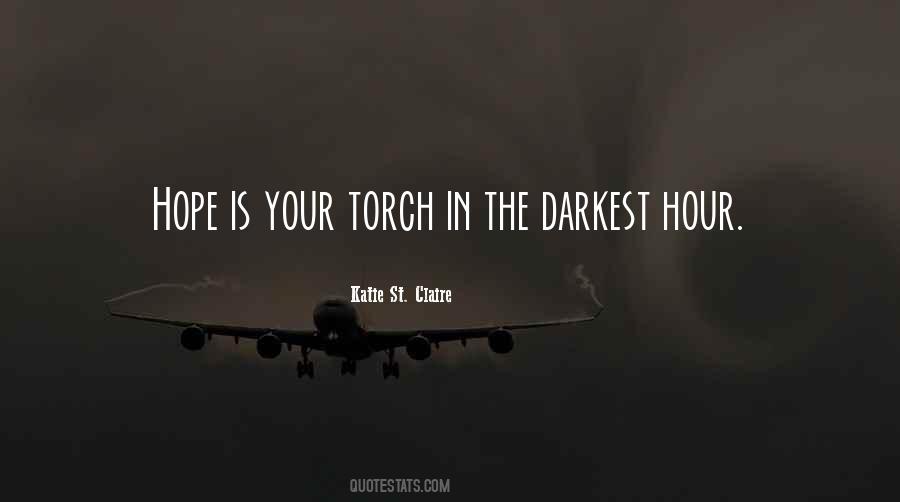 Darkness Hope Quotes #399653