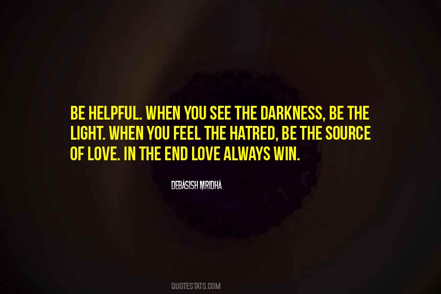 Darkness Hope Quotes #654328