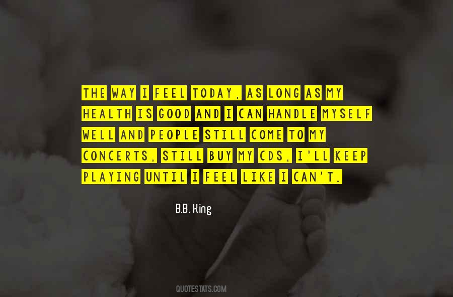 I Can Handle Myself Quotes #1691899