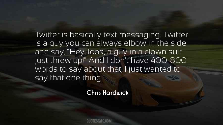 One Text Quotes #1393087