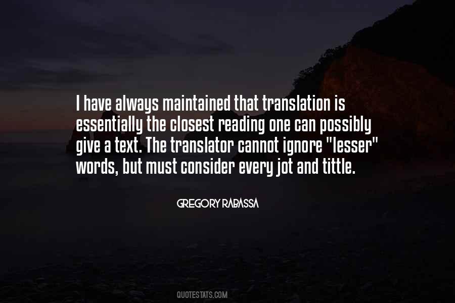 One Text Quotes #677245