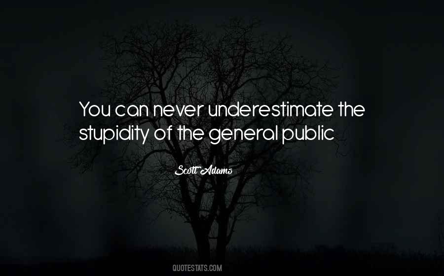 Never Underestimate Yourself Quotes #247946