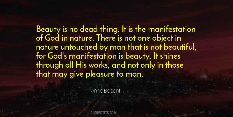 Quotes About Nature Dead #1288864